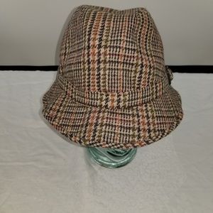 Vintage Dunn and Co Harris Tweed Tribly Hat 7 1/4
